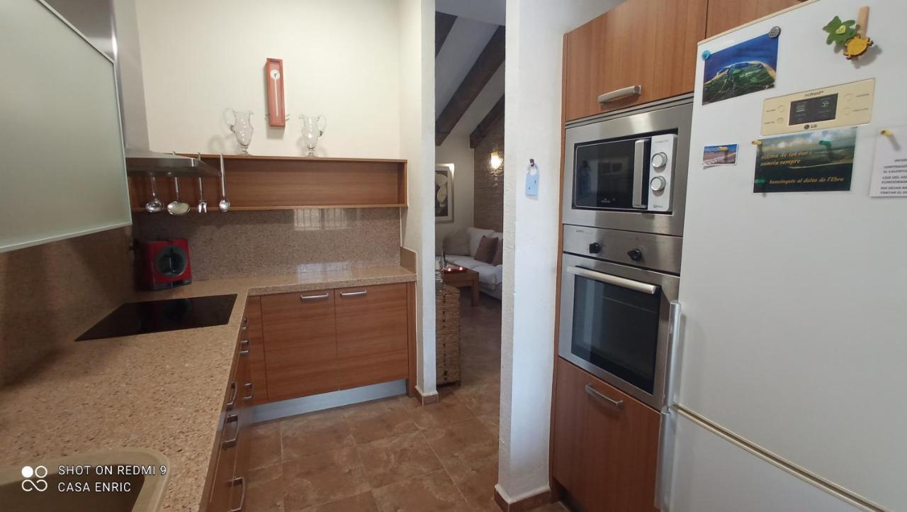 Casa Enric , Con Zona Infantil, Piscina Y Parking Privado Guest House Deltebre Exterior foto