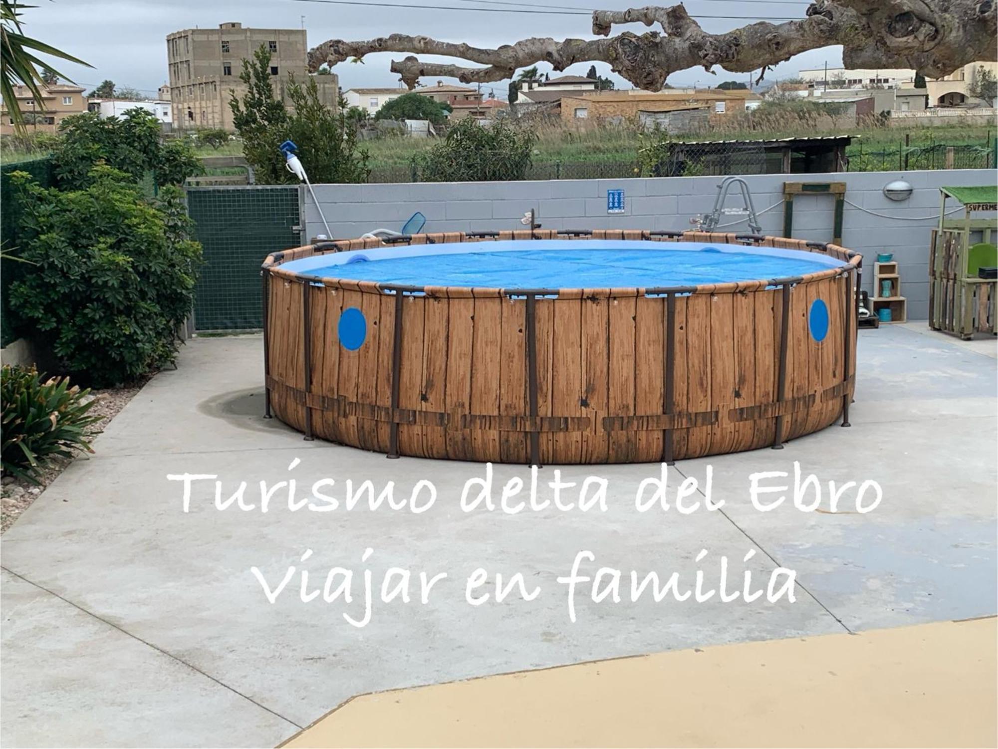 Casa Enric , Con Zona Infantil, Piscina Y Parking Privado Guest House Deltebre Exterior foto